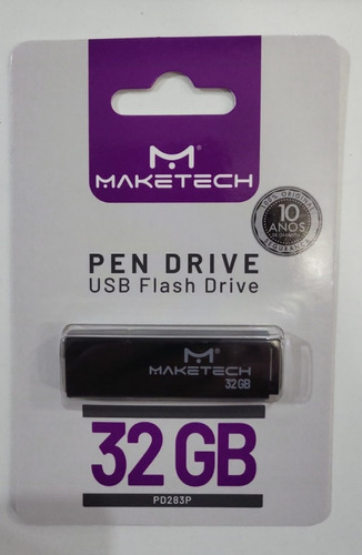 Pen Drive Maketech 32 Gb 2.0 Pd283p Usb Flash Drive