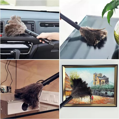 Plumero, Pluma De Avestruz Natural C