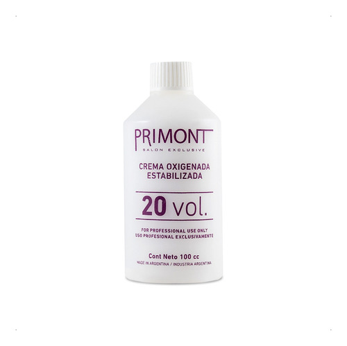 Primont Crema Oxigenada Estabilizada 20 Vol. 6% 100ml