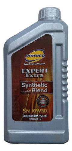 Aceite Semi Sintetico De Motor Venoco 10w30