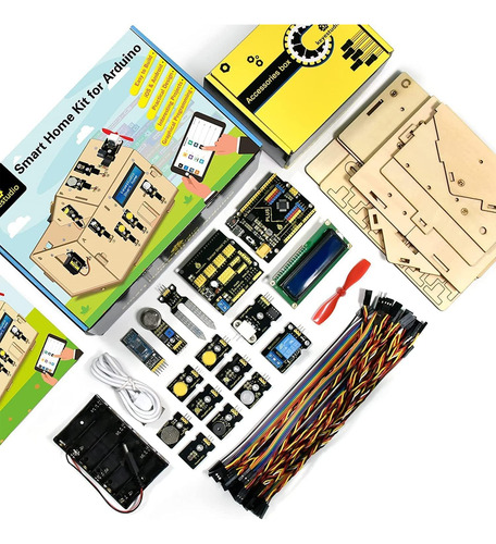 Keyestudio Smart Home Starter Kit Para Arduino Para Uno R3,