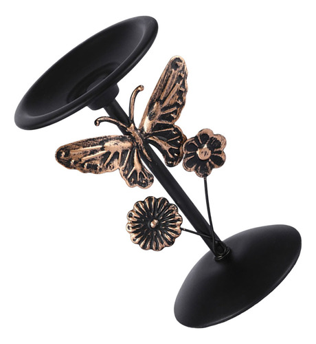 Soporte De Metal Vintage Para Decoración De Mesa Con Velas T