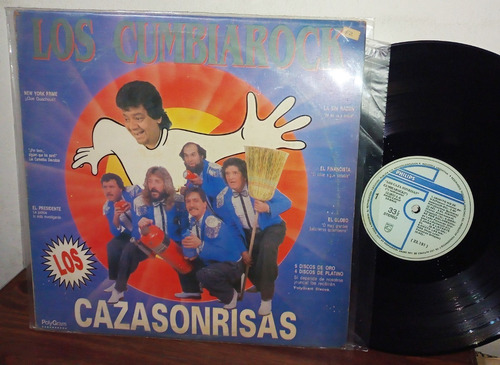 Vinilo Los Cumbia Rock Cazasonrisas Lp Promo Nm