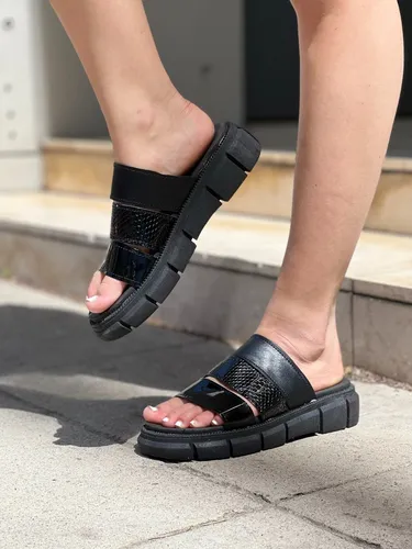 Sandalias Mujer Base Deportiva Eco Cuero Paz Bym Shoes