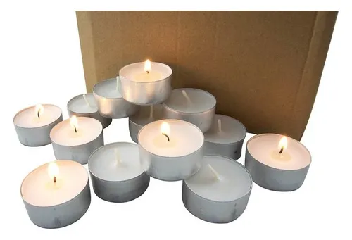 Velas Pequeñas Para Pebetero X32 Larga Duracion Sin Aroma