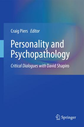 Libro Personality And Psychopathology : Critical Dialogue...
