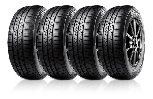 Kit 4 Neumaticos Kumho Kr26 175 70 R13 + Valvula 6c