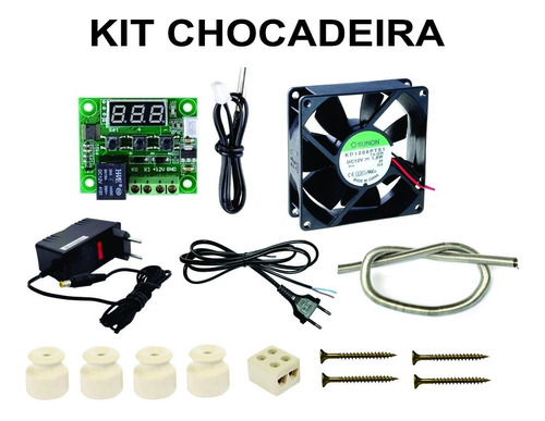 2 Pç Kit Chocadeira D1 + Cooler E Resistência Extra