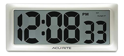 Acurite 13.5? Reloj De Pared Digital Grande Para Interiores 