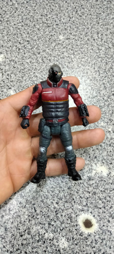 Dc Multiverse Deadshot, Arkham Knight, 4 Pulgadas!!! (Usado)