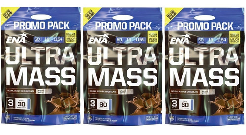 Ultra Mass Ena X3 Kg - Super Combo Por 3 Unidades Imperdible