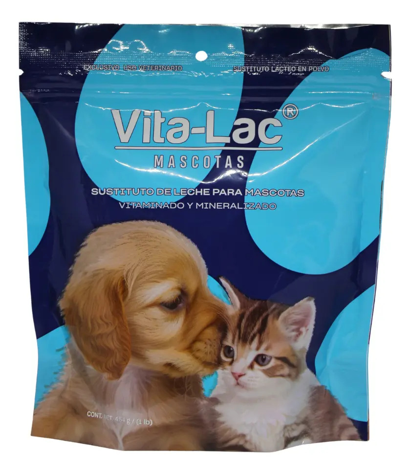 VMA VITA-LAC Sustituto de Leche Cachorros y Gatitos 454g