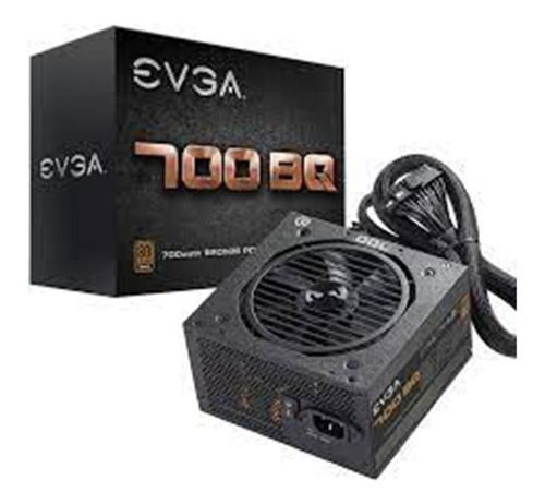 Fuente De Poder Evga 700w Bq80+ Bronze Plus 110-bq-0700-v1