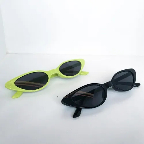 Anteojos De Sol Importados Slim Cat Eye Lentes Retro Vintage