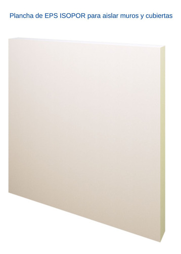Plancha De Telgopor Aislante Termico 1x1 30mm 25kg Pack X 10