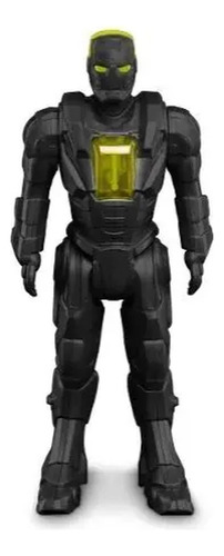 Brinquedo Infantil Squad Carbon-man Robô Agência Tiger Roma
