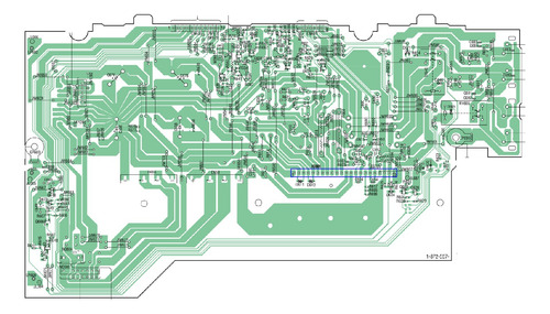 Placa Amplificadora Mhc-gtx77 C/ Cap. 3300u/100v;3300u/63v