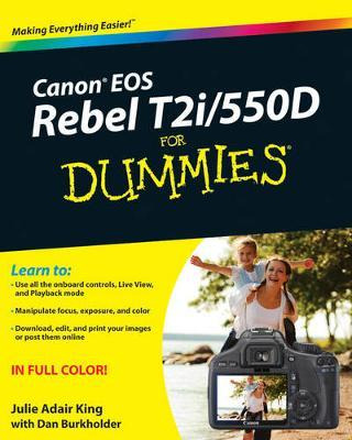 Libro Canon Eos Rebel T2i / 550d For Dummies - Julie Adai...