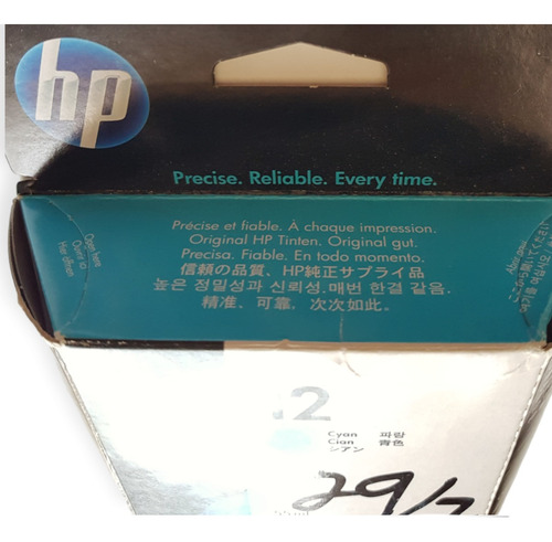 Cartucho Hp 12 Cian Original
