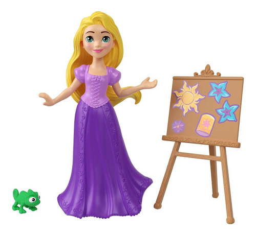 Disney Princess: Mini Figura Con Accesorio - Princesa Aleato