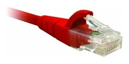 Imagen 3 de 3 de Cable De Red Utp Patch Cord Nexxt Cat6 Certificado 1 Pie Roj