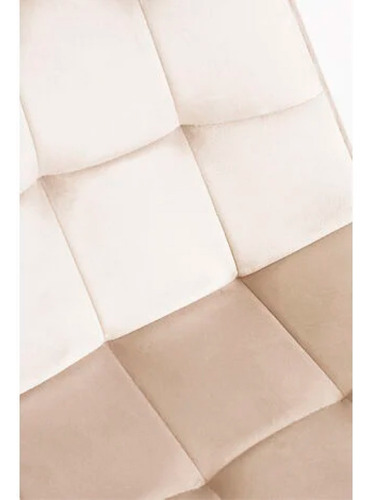 Pack 4 Sillas Comedor Terciopelo Capitone Cómoda Y Elegante Estructura De La Silla Negro Asiento Beige