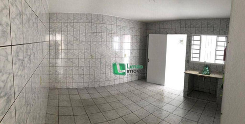Imagem 3 de 11 de Casa Com 1 Dormitório Para Alugar, 50 M² Por R$ 1.050/mês - Parque Peruche - São Paulo/sp - Ca0618