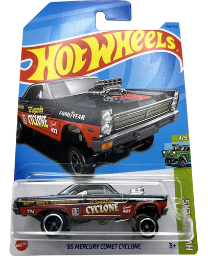 Hot Wheels - 4/5 - '65 Mercury Comet Cyclone - 1/64 - Hkh62