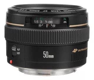 Lente Canon 50mm F/1.4 Usm + Parasol - Nuevo - Tienda