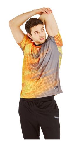 Remera Hombre Deportiva Liviana Estampada Eurosport Sgind