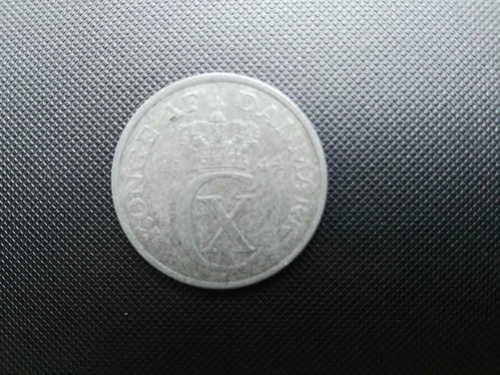 Dinamarca Ocupación Alemana Moneda 5 Ore 1944 - 2 Guerra