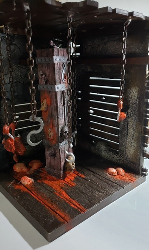 Hellraiser Maqueta Diorama Para Escala Neca O Similares