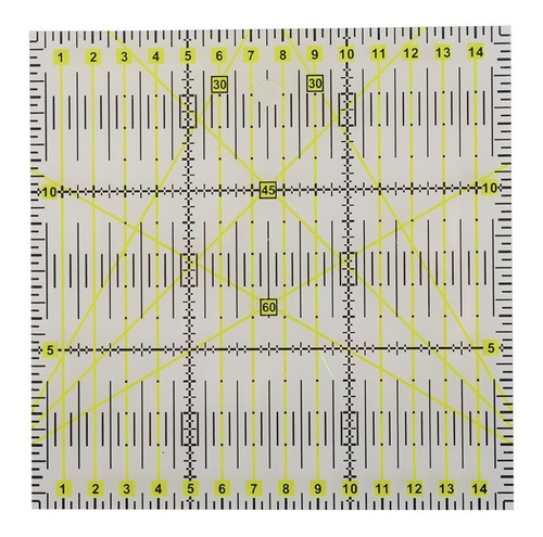 Kit Réguas 15x15 E 30x15 Patchwork