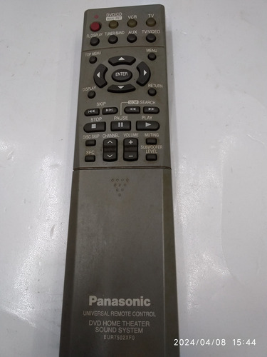 Controle Remoto Home Theater Panasonic Eur7502xf0 / Sa-ht75