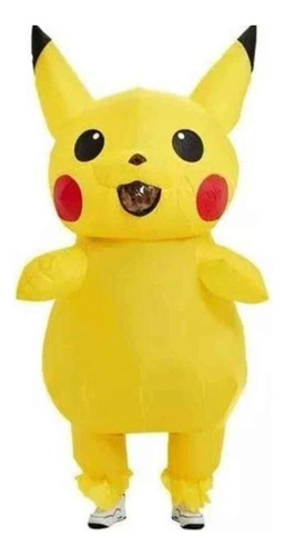 Botarga Inflable De Pikachu Para Adulto