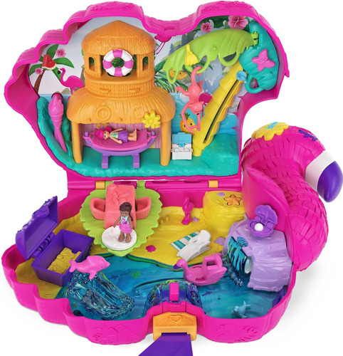 Polly Pocket Fiesta De Flamingos 26 Sorpresas Mattel