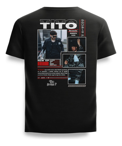 Playera Tito Double P Incomodo - Roberto Laija El Lokeron