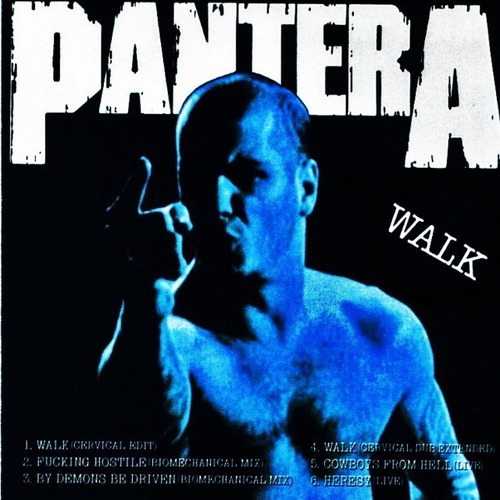 Imagen 1 de 2 de Pantera Walk Ep Rojo Vinilo Rock Activity