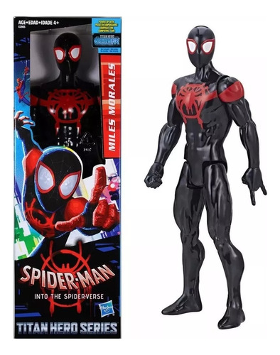 Figura Muñeco Spiderman Miles Morales 30 Cm Marvel - Hasbro