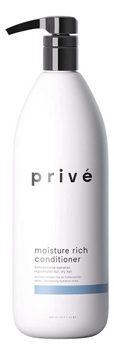 Privé Acondicionador Rico En Humedad Nutre El Cabello Seco.