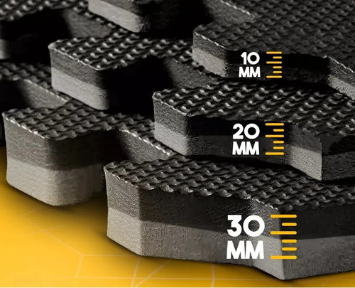 9 Tatame Tapete Eva Academia Luta Jiu-jitsu Tatame 1x1 20mm
