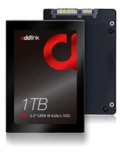 Disco Duro Solido Addlink S20 1tb Ssd 2.5  Sata 3 6gb/s