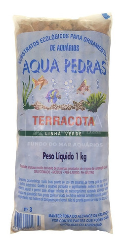 Substrato Terracota Para Aquários E Jardins N°3 - 1kg