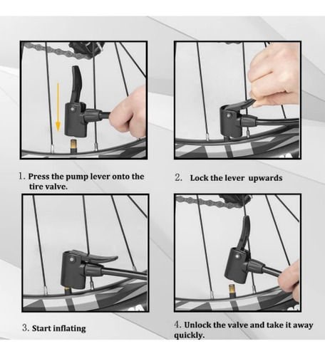 Bombas De Piso Manuales Para Bicicletas De Carretera Con Man