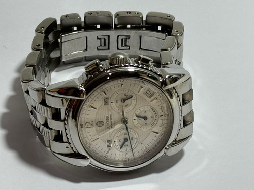 Reloj Concord Impresario Zenit 44559510 Acero Inoxidable/plateado Acero Inoxidable Blanco (Usado)