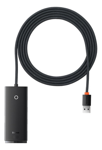 Adaptador Hub USB-A Baseus con cable Airjoy USB 3.0 de 4 puertos, 2 m