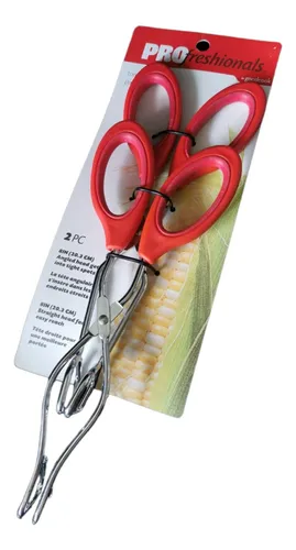 Pinzas De Cocina Para Asados Acero Pinzas De Tijera 2pcs