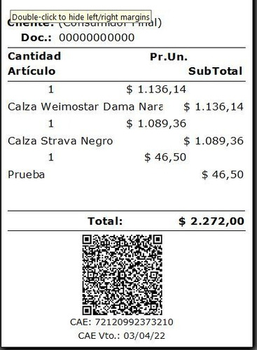Imagen 5 de 6 de Software De Gestión Comercial C/fact Electrónica - Código Qr