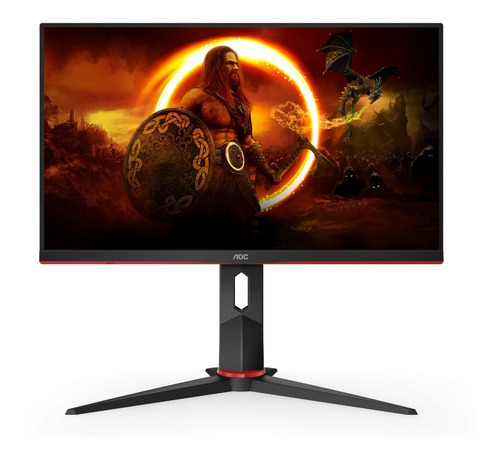 Monitor gamer AOC G2 24G2 led 24" negro y rojo 100V/240V