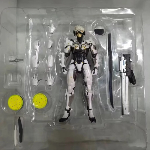 Figuras De Acción Kaiyodo Revoltech Metal Gear Solid Raiden